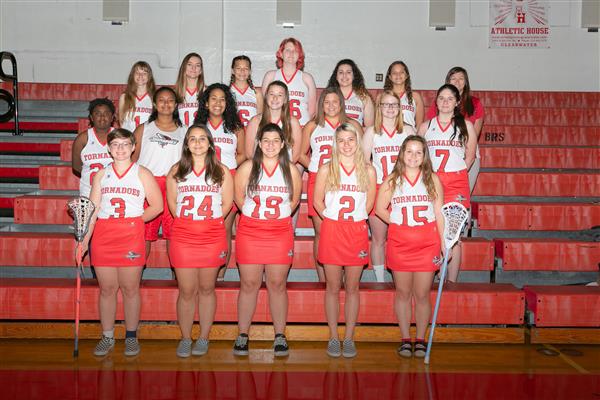 girls lacrosse team photo