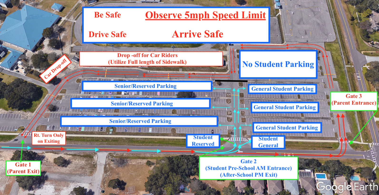  Carline Drop-off and Pickup