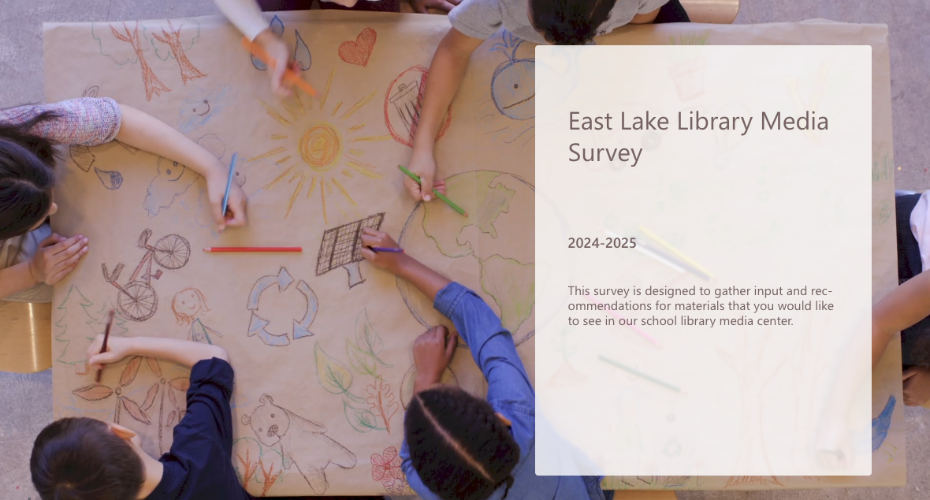  The 2024/25 East Lake Media Survey