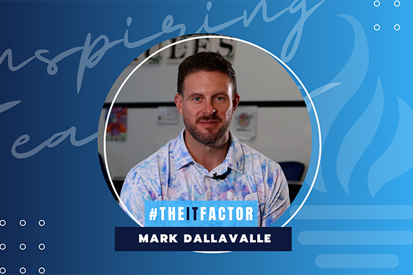  Inspiring Teachers video - Mark Dallavalle,