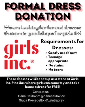 Formal Dress Donation