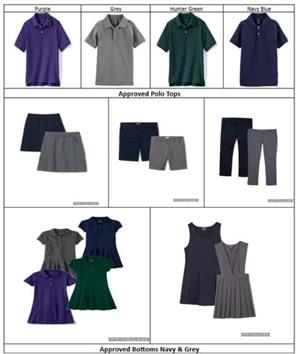 school uniforms