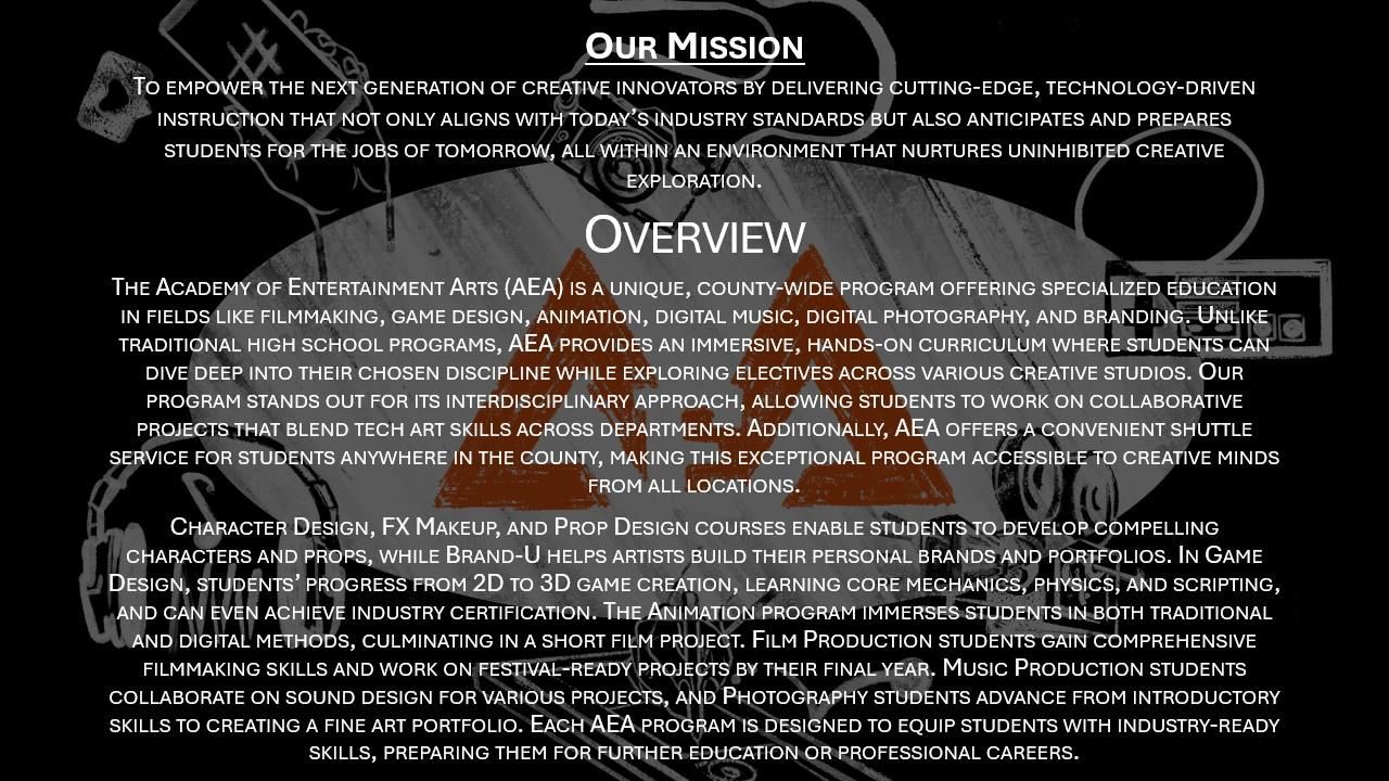 Mission statement and overview