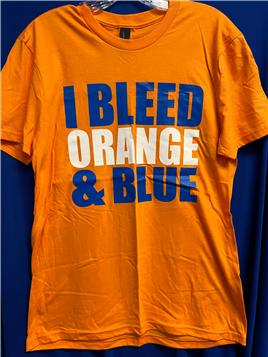 I Bleed Orange & Blue Orange T-Shirt