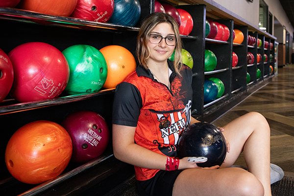  Grades & Grit - Victoria Fleming - Northeast High Girls Bowling team