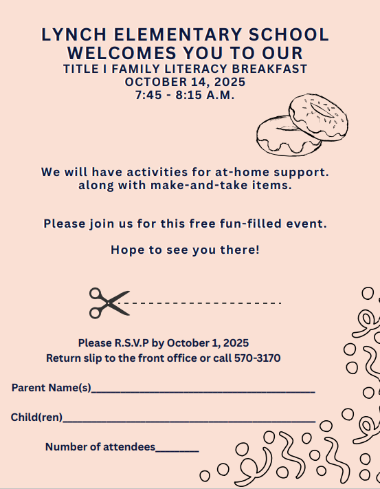  literacy breakfast October 14