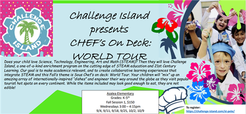 Challenge Island: CHEF's On Deck