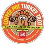 Coffee Pot Turkey Trot Logo