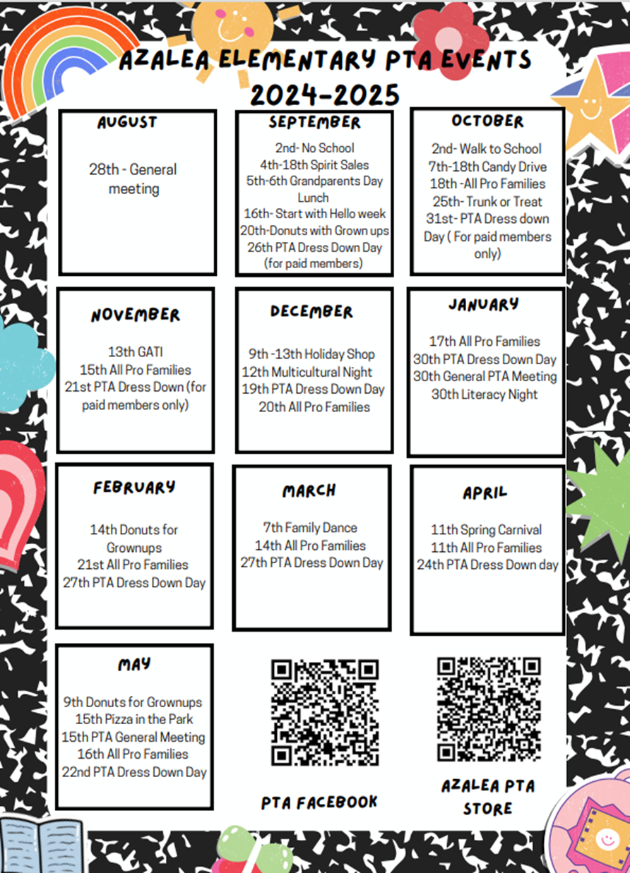 2024-2025 PTA Events