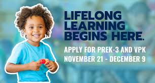  Apply for Early Childhood Education Programs 11/21-12/9