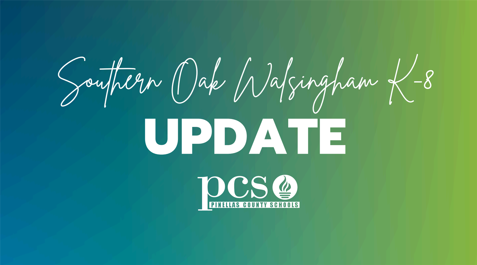  Southern Oak Walsingham K-8 Update