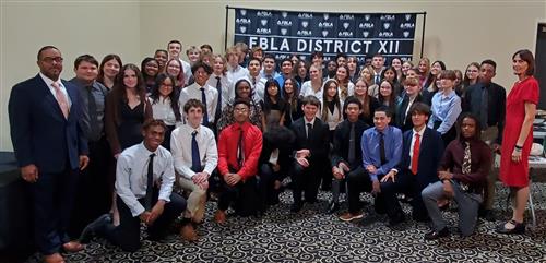 Photo of NEHI FBLA Chapter Members at Fall Rally