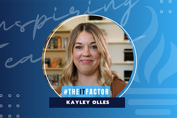  IT Factor - Inspiring Teachers video - Kayley Olles 