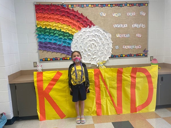 Starkey Elementary celebrated Kindness Week on April 5-9th and the students had a different theme daily. April 21st students wore purple to support our military family children.