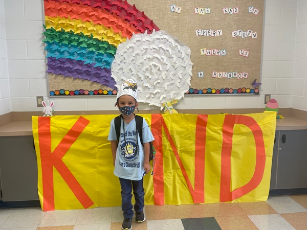 Starkey Elementary celebrated Earth Day with planting plants, turning off lights and water and learning about ways to help our planet!