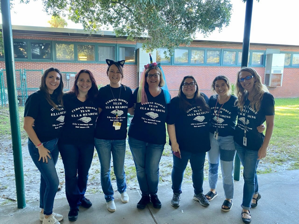 Tyrone Middle hosted their monthly fuel Friday for breakfast for the faculty.