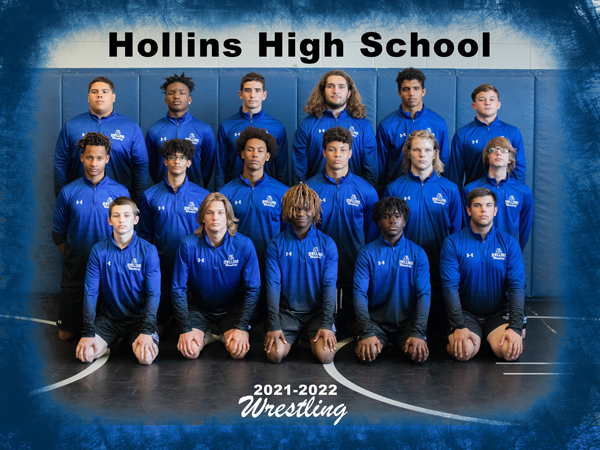 Hollins High School wrestling team won the Pinellas County Athletic Conference (PCAC) Championship and the 2A district 10 Championship!