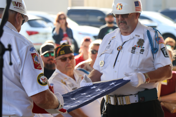 Seminole Middle Veterans Day Flag Ceremony.