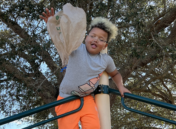 Mrs. Digirolamo’s 3rd Grade STEM at San Jose Elementary held a parachute drop at the school.