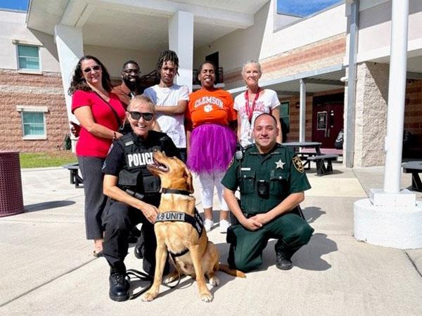 Bayside High staff participated in Red Ribbon Week.