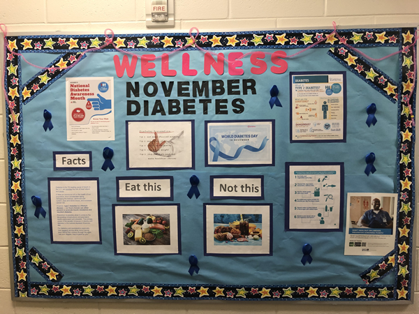 Tarpon Springs Elementary host “Kick a bad habit” challenge on November 15-19! The event supports making good food choices to help prevent diabetes.