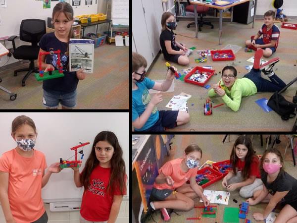 Ms. Medina’s gifted groups at Orange Grove Elementary designed and built working machines with Dacta Legos.