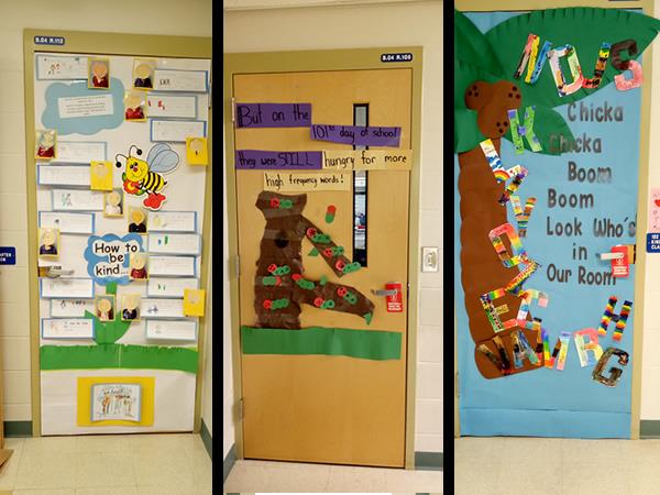 Tarpon Springs Elementary students held fun reading activities and decorating the classroom doors for Literacy Week.