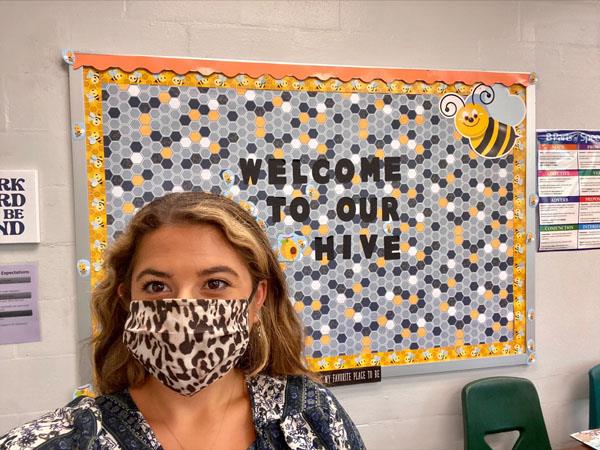 Tyrone Middle School welcomes new 6th grade ELA teacher, Ms. Sansone!