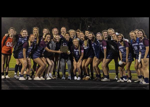 Palm Harbor University High School girls soccer team won the PCAC championship.