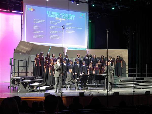 Bethune-Cookman Concert Chorale performed at the Ignite Invitational Concert