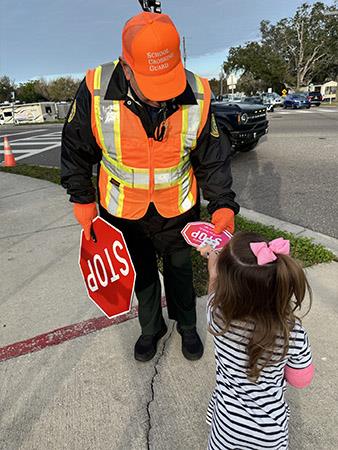 Ozona Elementary celebrated School Crossing Guard Appreciation Day. 