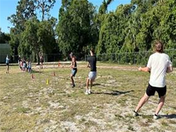 Tarpon Springs Elementary had a field day experience, and the level of engagement was high; students were well-behaved and focused on their events. 