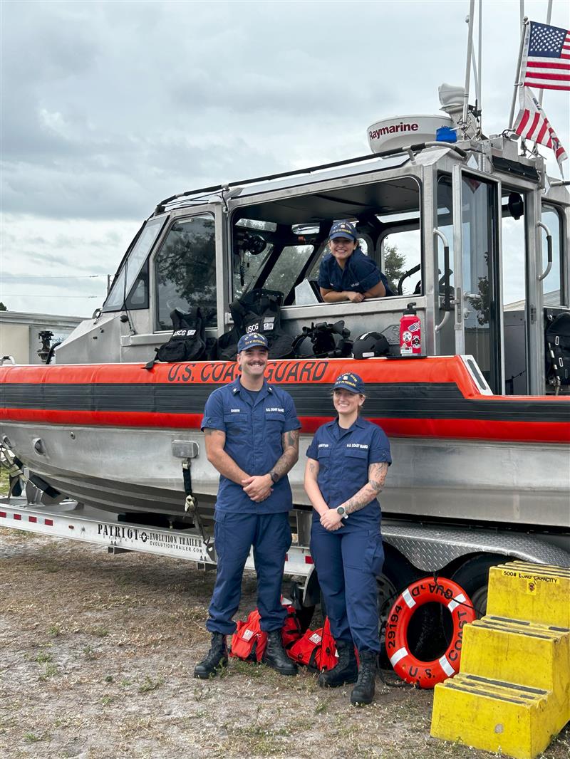 Coast Guard at the Great American Teach In