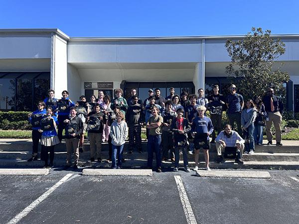 Hollins High School's machining and robotics programs had the exciting opportunity to participate in a manufacturing tour at Southern Manufacturing Technologies, Inc.
