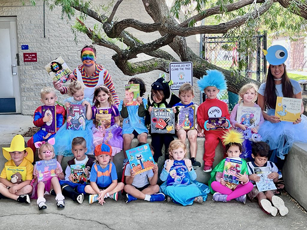 The Pre-K class at Orange Grove Elementary celebrated Character day.