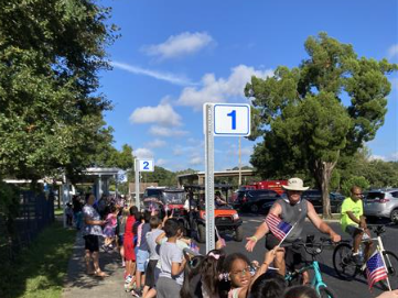 Wounded Warriors Parade with Kindergarten 