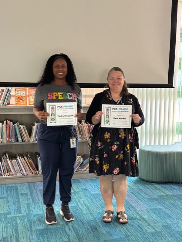 Ms. Sheppard and Ms. Nartker