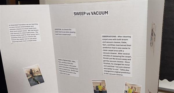 Sweep or Vacuum Experiment