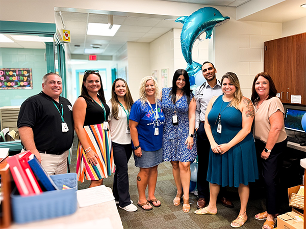 Forest Lakes Elementary staff are ready for the start of school.